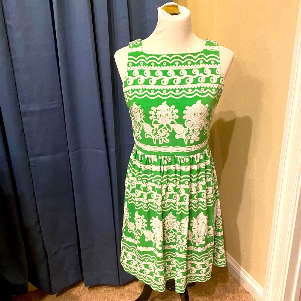 New York & Company Green Dress